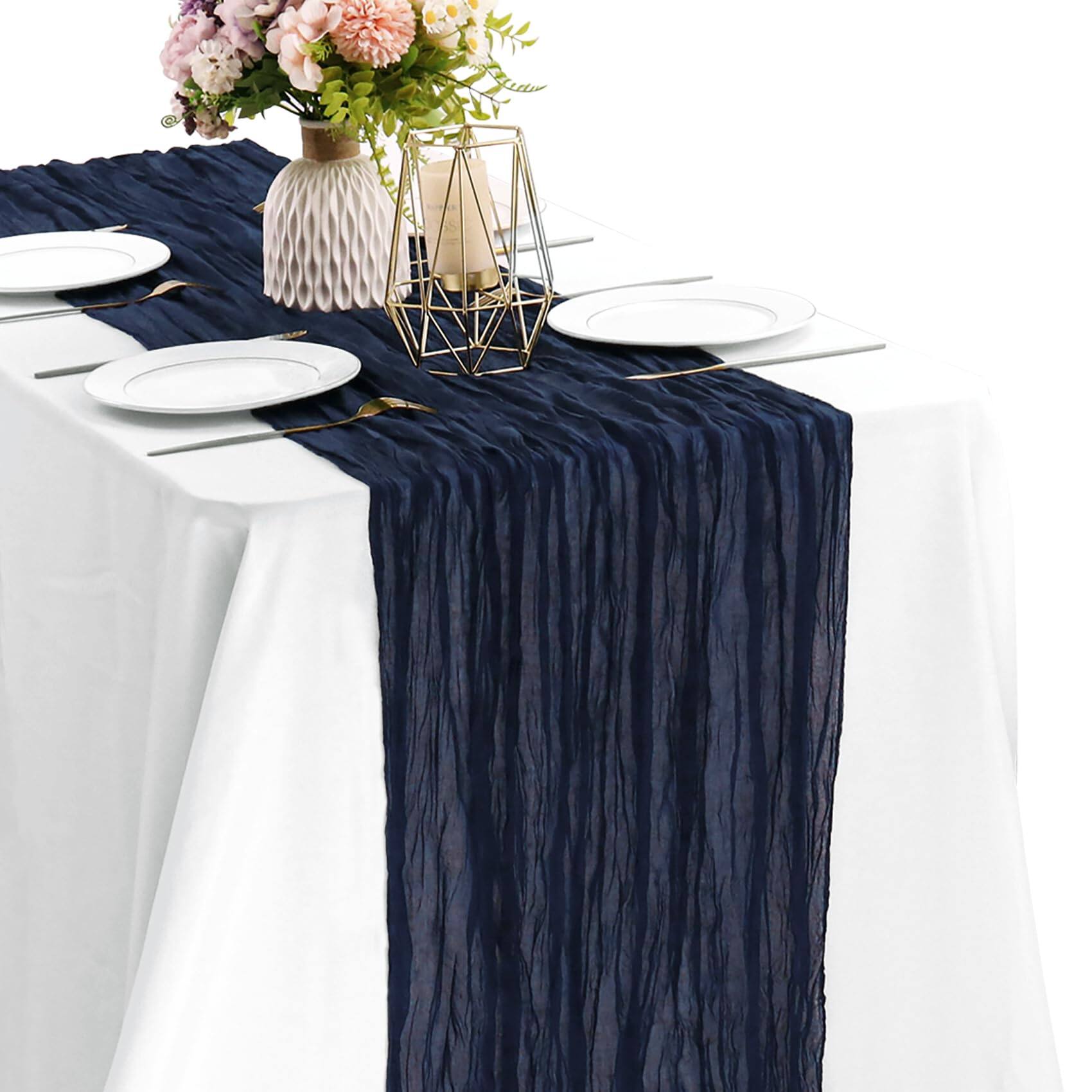 Navy Blue-35" x 120"-1 Pack