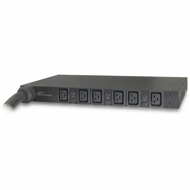 APC NetShelter Basic Rack PDU, 1U, 14.4kW, 208V, 6 C19 outlet Basic ...