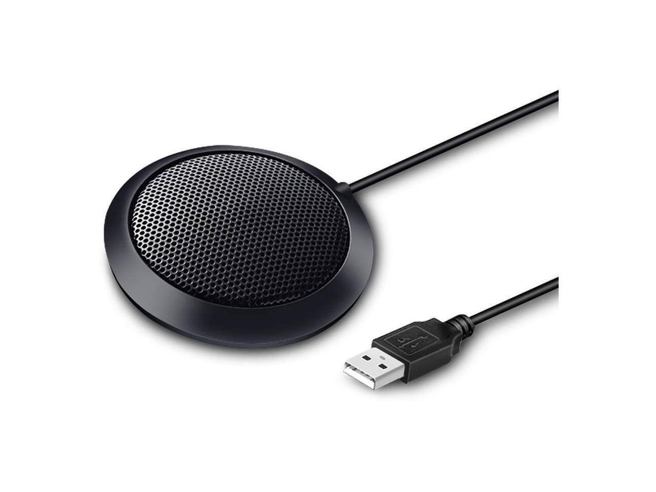 Alt View 4. Adesso - Adesso M3 Wired Condenser Microphone - 6.50 ft - 80 Hz to 20 kHz - 680 Ohm -47 dB - Omni-directional - Table Mount - USB.