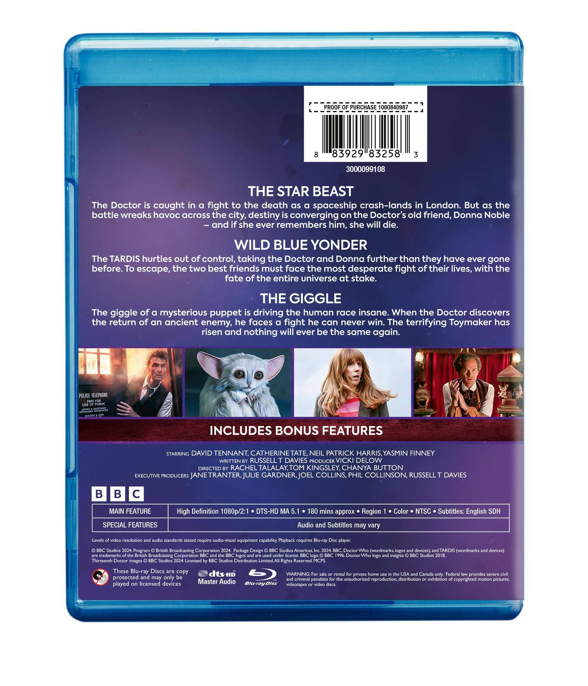 Back. Doctor Who: 60th Anniversary Specials [Blu-ray].