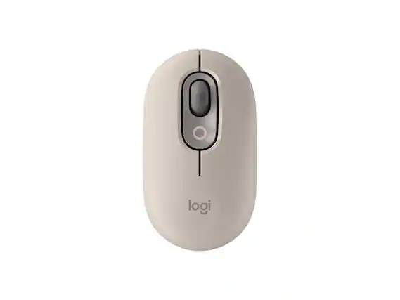 Front. Logitech - Logitech POP Wireless Mouse with Customizable Emoji - Wireless - Bluetooth - Mist - Scroll Wheel - Mist.
