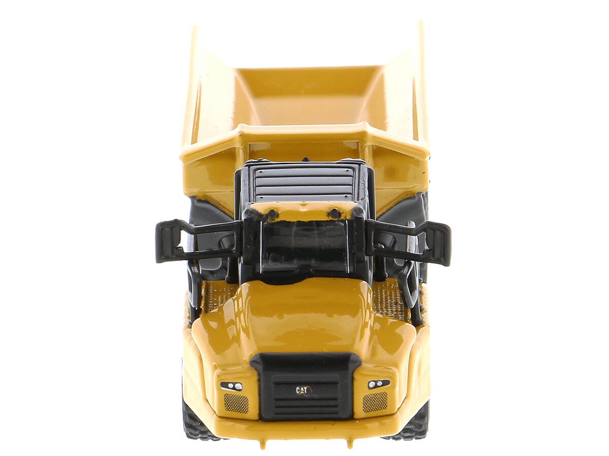 Alt View 3. Diecast Masters - CAT Caterpillar 745 Articulated Dump Truck "High Line" Series 1/125 Diecast Model by Diecast Masters.