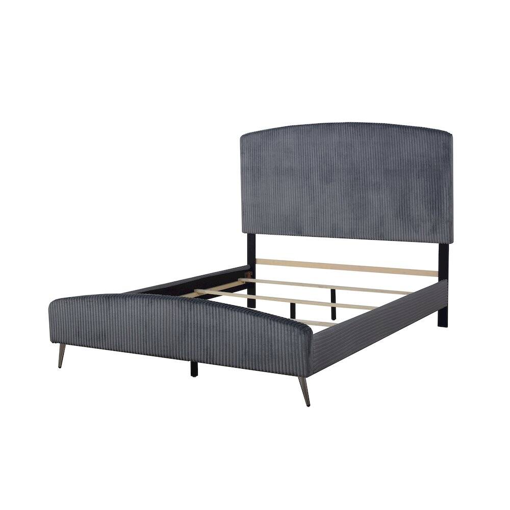 New Classic Furniture Kailani Wood Queen Bed Gray - Best Buy