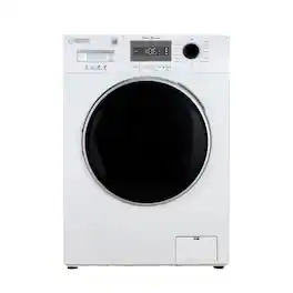 Equator - EW 822 Compact Front Load Washer 1.57 Cu. Ft. 13 lbs Power Wash 15 Programs 1200 RPM 110V - White