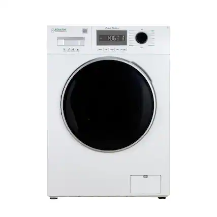 EQUATOR
Automatic Washing Machine
- 1:08
- Temp
- Time
- Start
- Stop
- Spin
- Rinse
- OFF