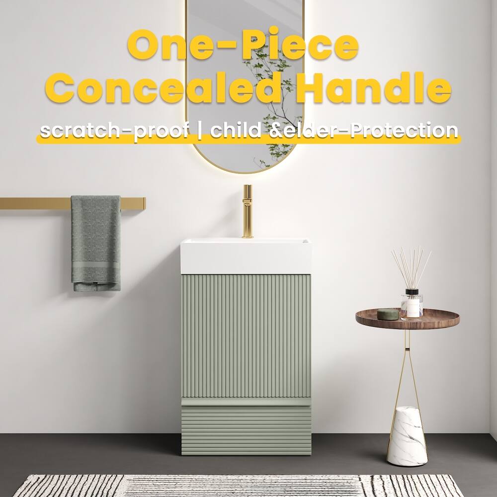 One-Piece Concealed Handle scratch-proof | child & elder-Protection
