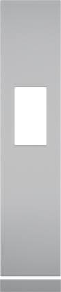 18 inch Flush Panel Kit for Select Thermador Dispenser Freezer Columns with Handless Design - Stainless Steel