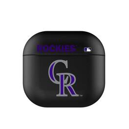 Keyscaper - Colorado Rockies Colorado Rockies Insignia AirPods 4th Generation Case Cover - No Size - Black