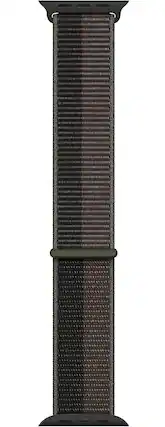 Front. Apple - Apple Watch Band - Sport Loop (45mm) - Tornado/Gray - Extra Large - Gray.