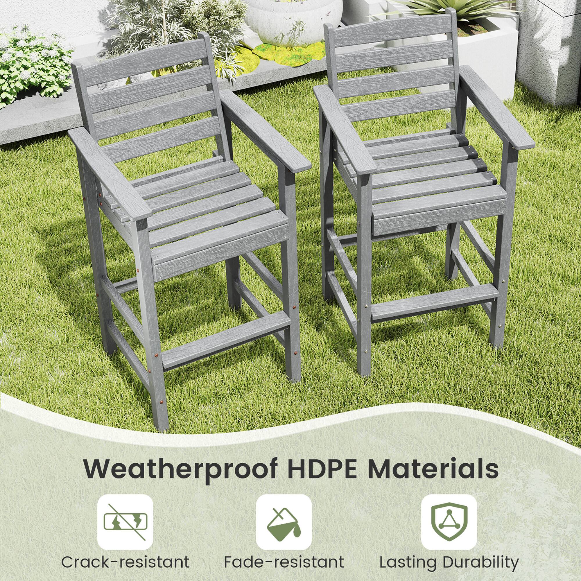 Weatherproof HDPE Materials: Crack-resistant, Fade-resistant, Lasting Durability.
