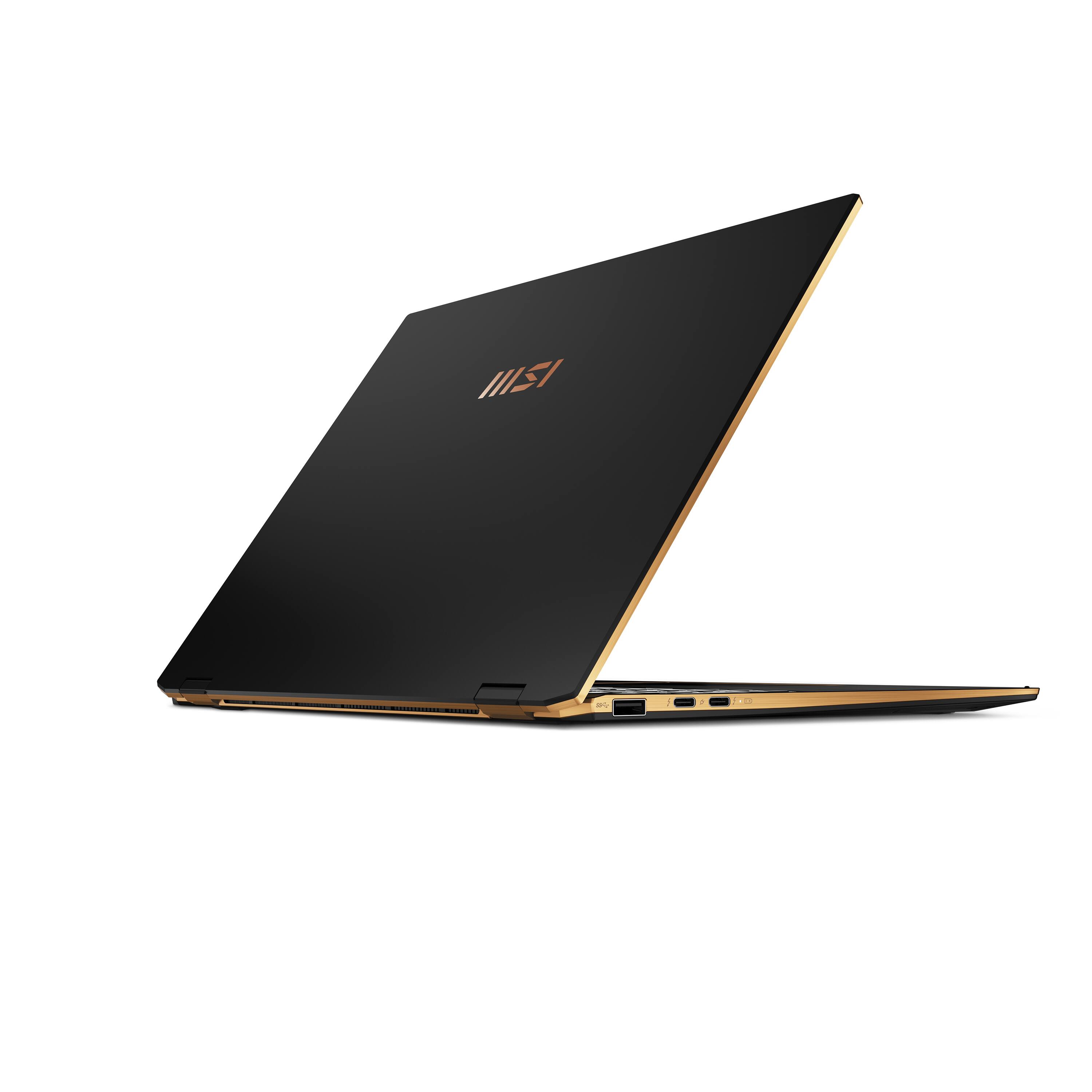 Alt View 13. MSI - Summit Flip Evo 2-in-1 13.4" Touchscreen Laptop - Intel Core i7-1360P with 32GB Memory - 1TB SSD - Ink Black.