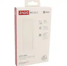 ZAGG Invisible ZAGG Shield
Designed for Samsung
Shatter Protection
Protection contre les éclats
Premium Glass-Like Feel
Une sensation de verre premium
Compatible with In-screen Fingerprint Scanner
Compatible avec le lecteur d'empreinte intégré
ultra clear
Maximum Clarity with Shatter Protection
Nettote et protection extrême
For Samsung Galaxy S23
Samsung Galaxy S23 5G compatible
#1 Trusted