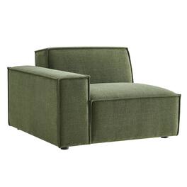 Restore Performance Fabric Upholstered Left-Facing Modular Lounge Chair by Modway - Foliage