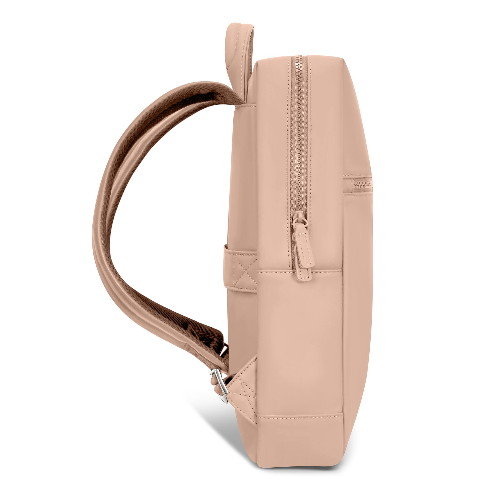 Angle. Champs - Onyx Collection - Modern II Laptop Backpack - Nude.