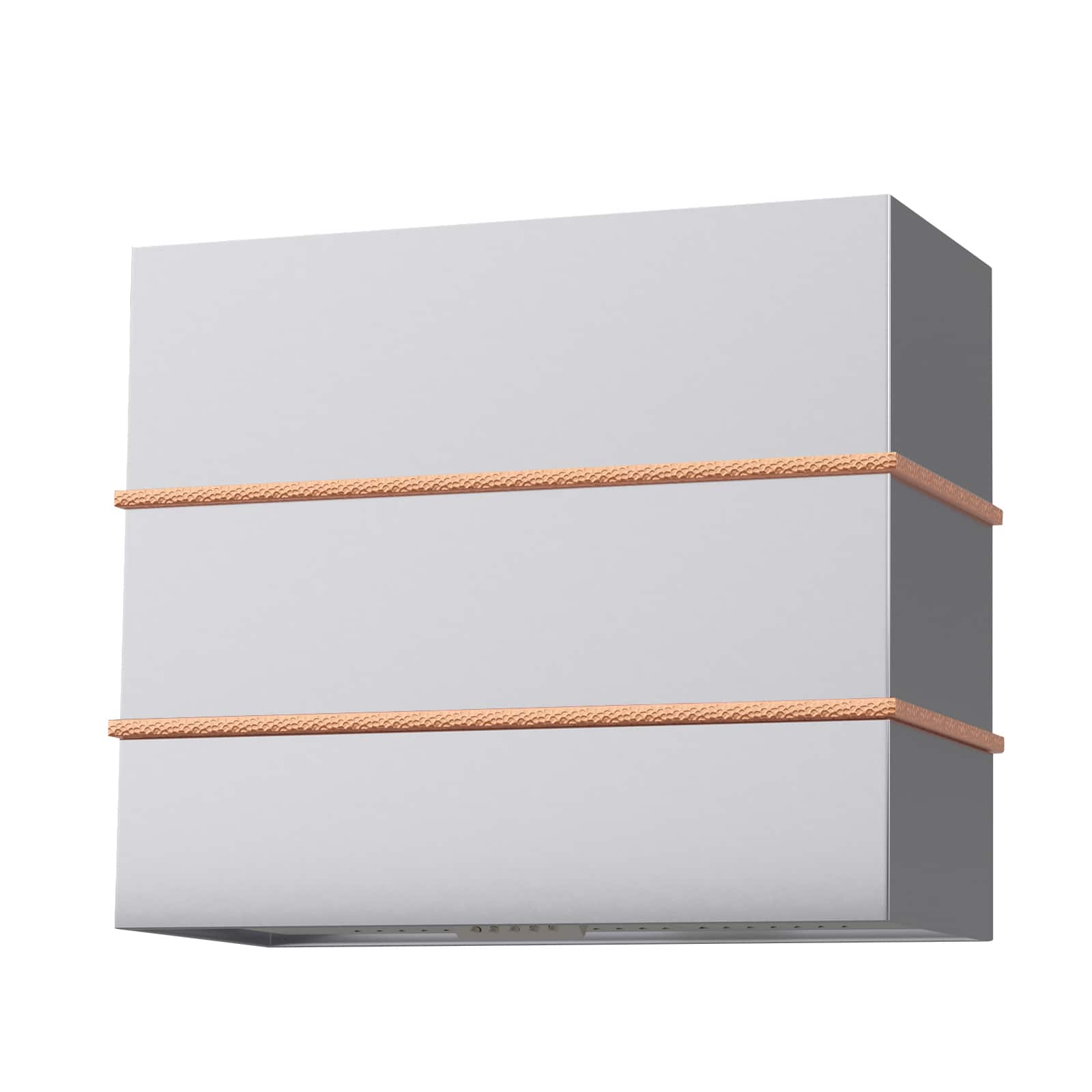 Akicon - 36 inches - Externally Vented - Wall Range Hood - Stainless steel with Copper