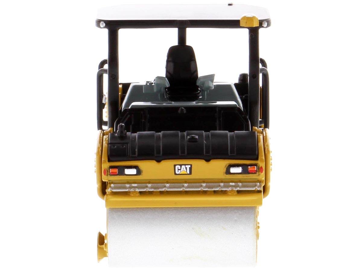 Alt View 4. Diecast Masters - CAT Caterpillar CB-13 Tandem Vibratory Roller with ROPS "Play & Collect!" Series 1/64 Diecast Model by Diecast Masters.