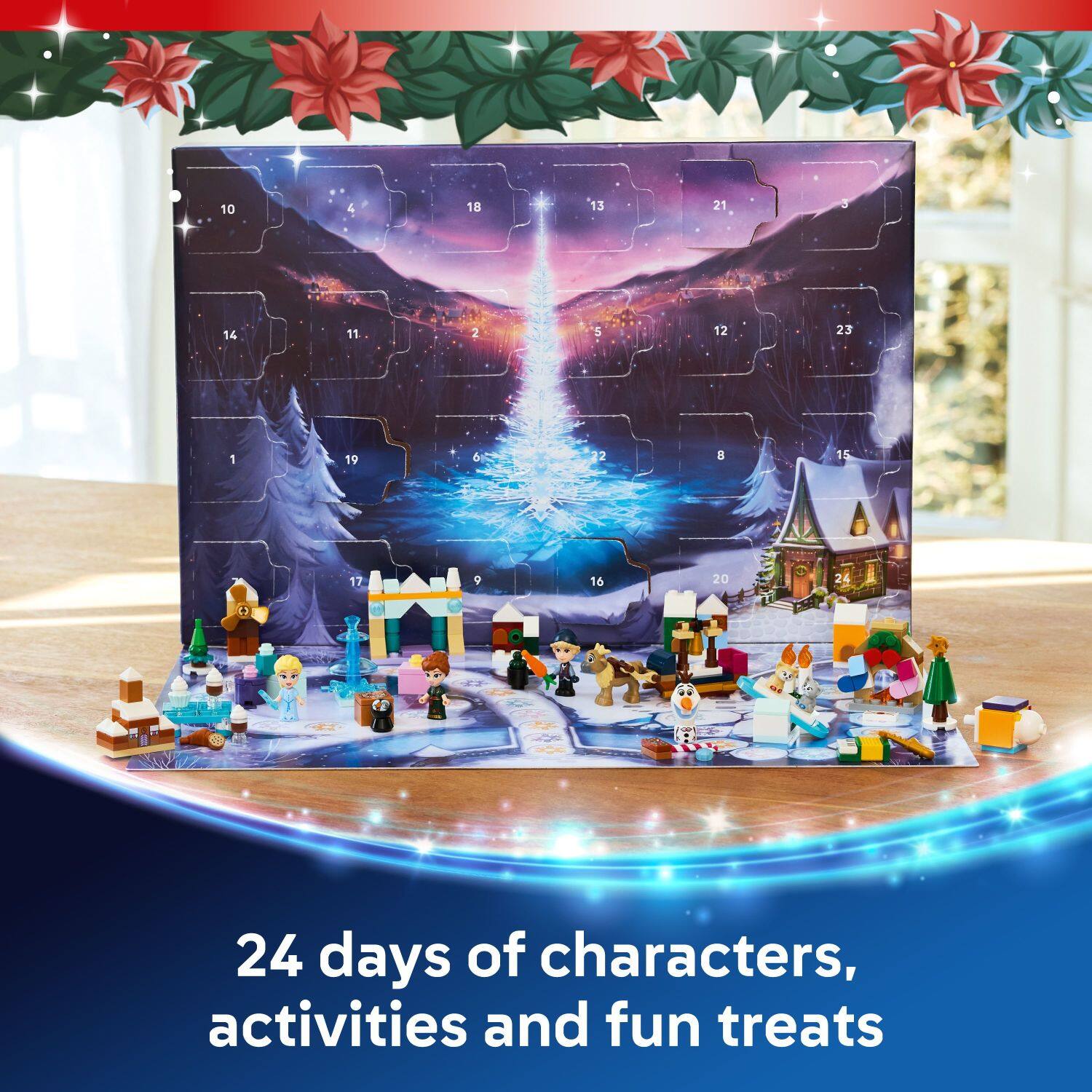 24 days of characters, activities and fun treats