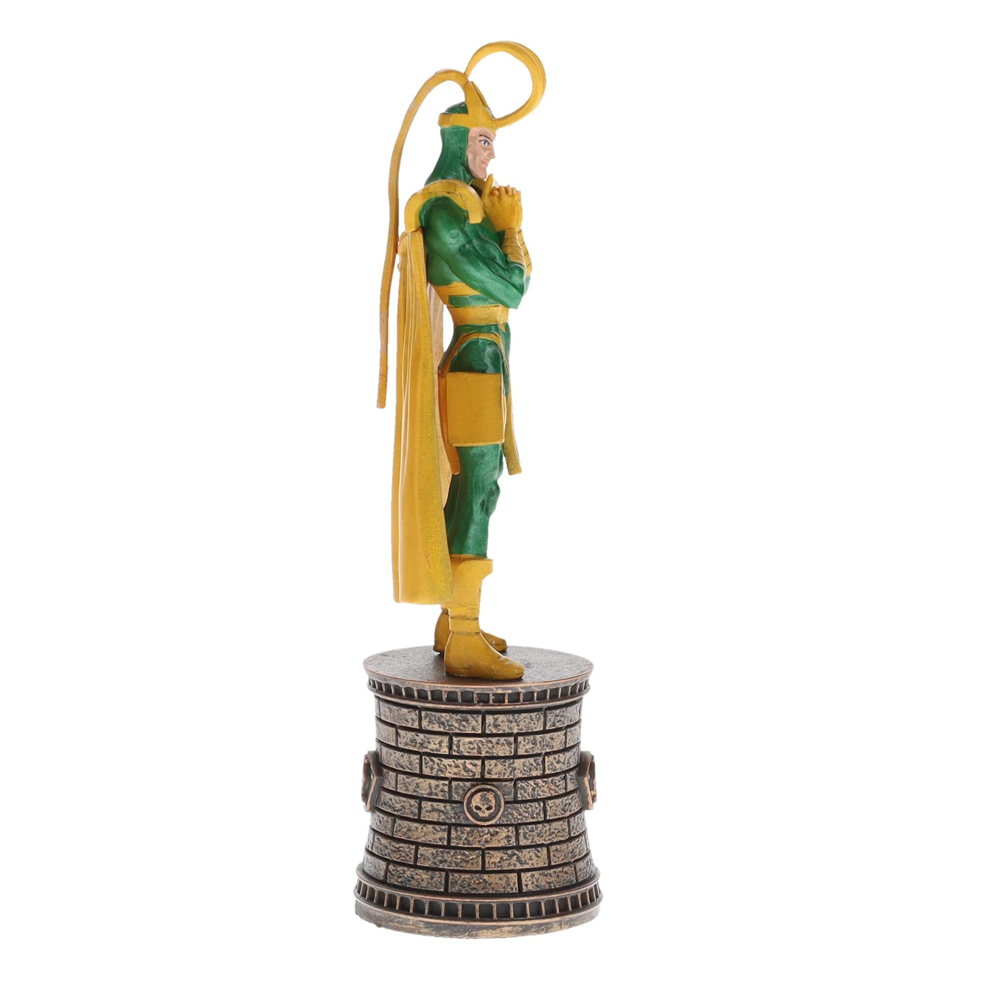 Alt View 3. Marvel - Marvel Chess Collection #4 Loki (Bishop) | Chess Piece Only.