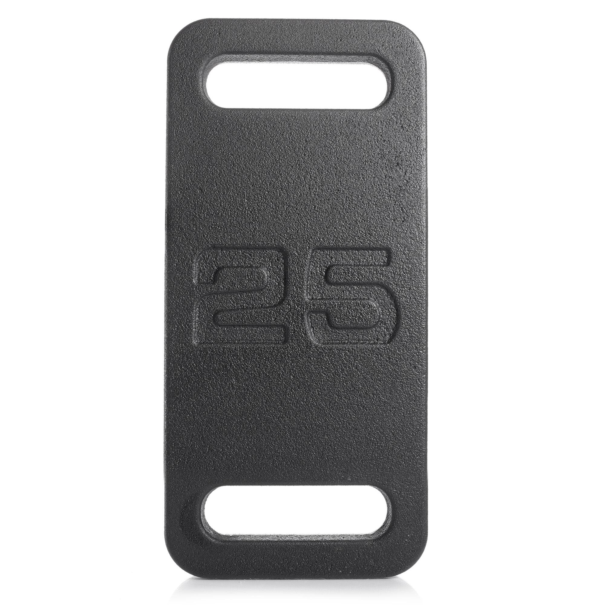 Alt View 1. Philosophy Gym - Cast Iron Ruck Weight - Weighted Fitness Plate with Handle - 10-45 lbs - Cast Iron.