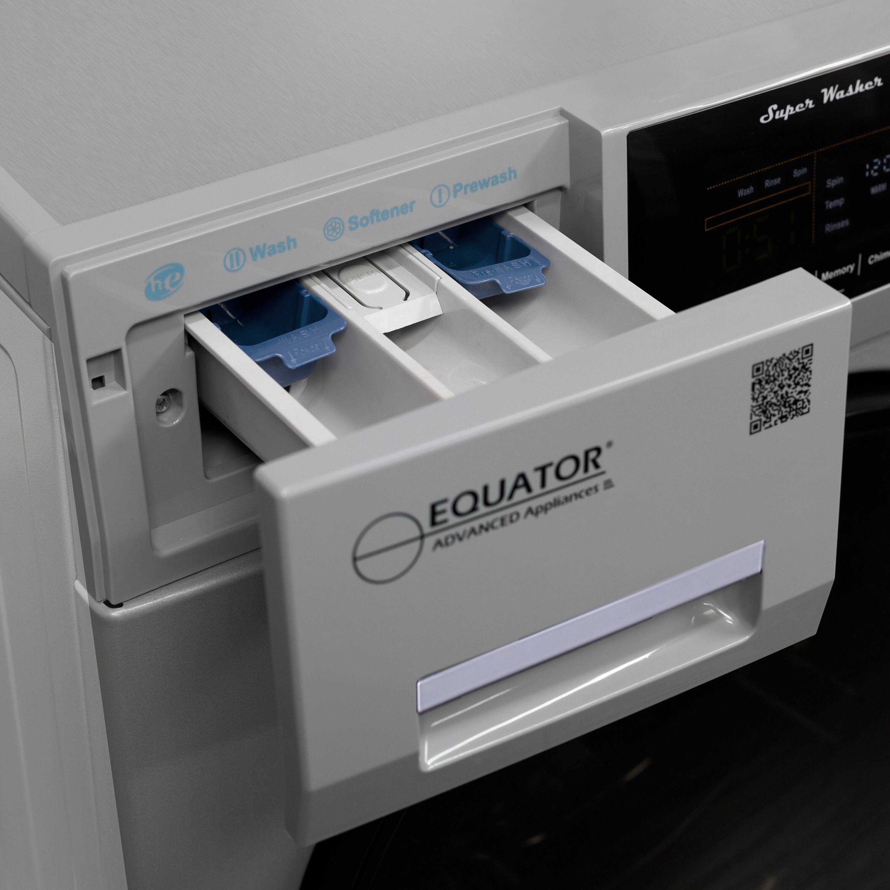 he I Wash I Prewash Softener TESASN  
Wasker Super Spe 120 Brer Spin - Wash Temp Rinses Chim Memory R  
aT EQUATOR Appliances ADVANCED