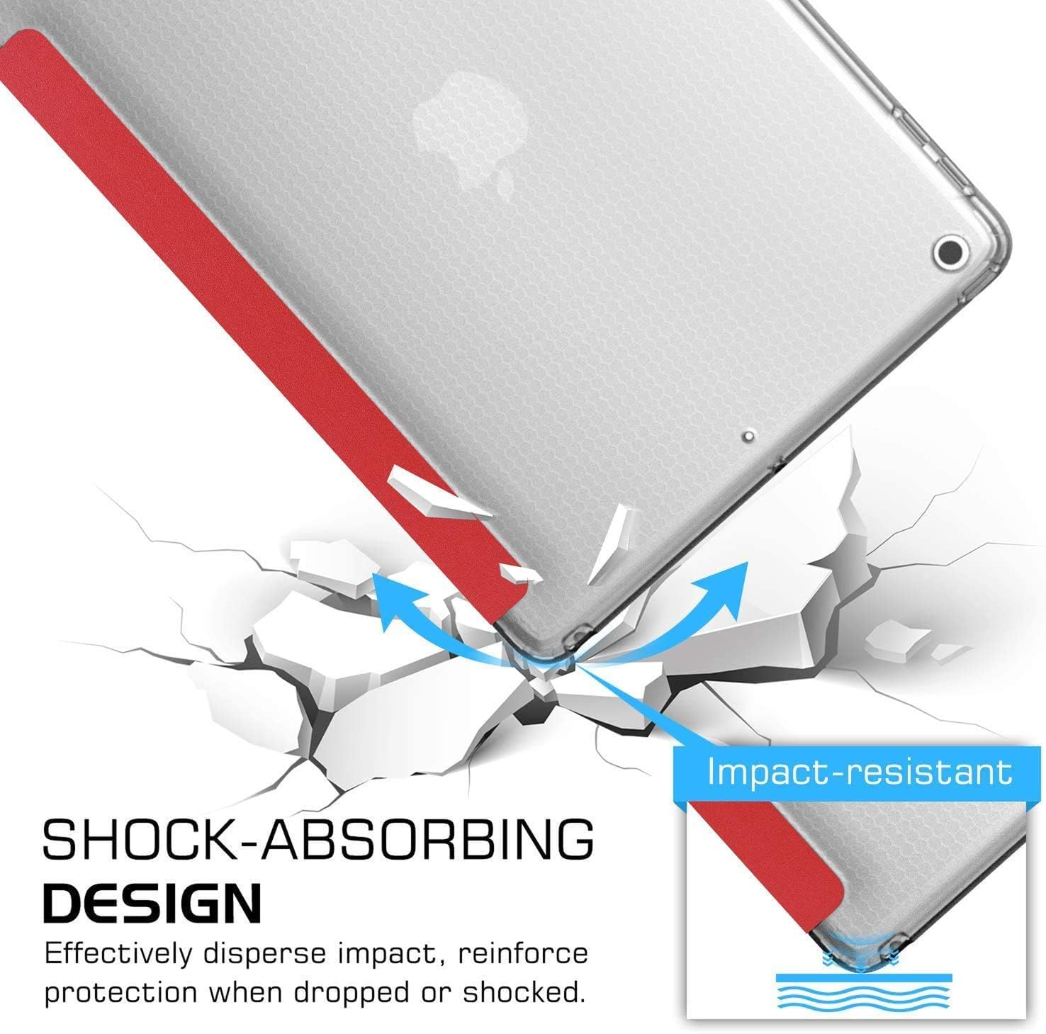 Impact-resistant SHOCK-ABSORBING DESIGN  
Effectively disperse impact, reinforce protection when dropped or shocked.