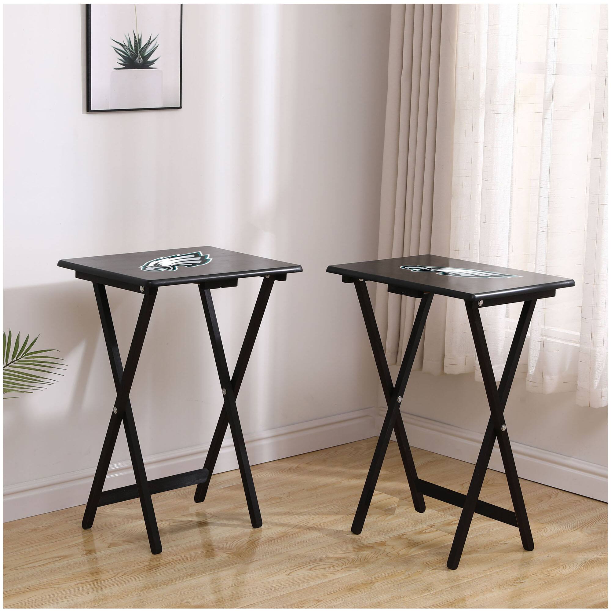 Alt View 2. Imperial - Philadelphia Eagles TV Tray Set - Multicolor.