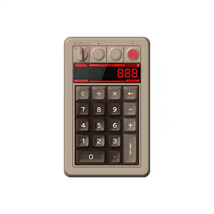 BT OFF 24 CAL SBitDo RETRO NUMPAD INPUTIWI C X 7 8 9 - 4 5 6 + 1 o 2 3 . ENTER