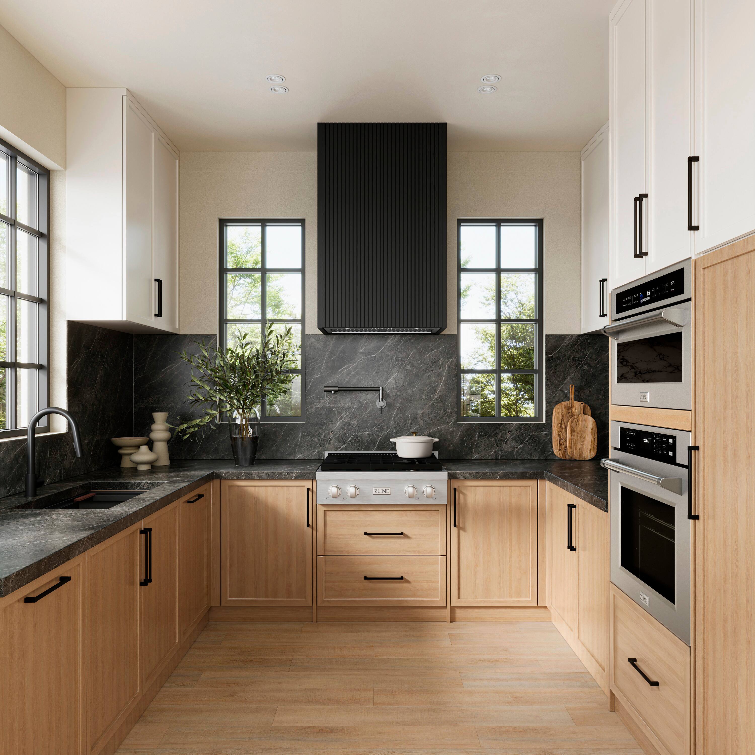 Angle. ZLINE - ZLINE 28 in. DuraMount™ Ducted Wall Mount Range Hood Insert in Stainless Steel - Stainless Steel.