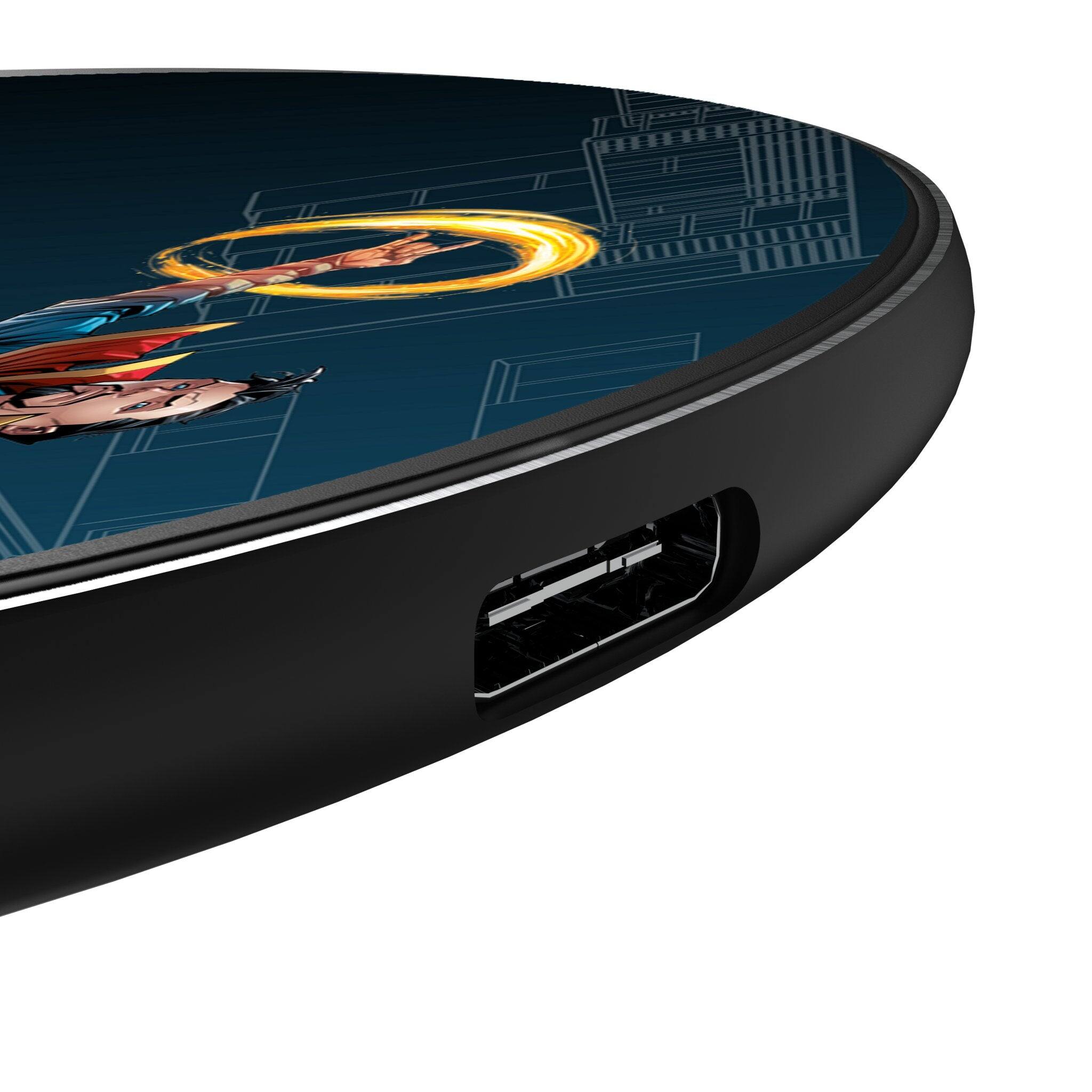 Left. Keyscaper - Marvel MechLine 15-Watt Wireless Charger - Doctor Strange.