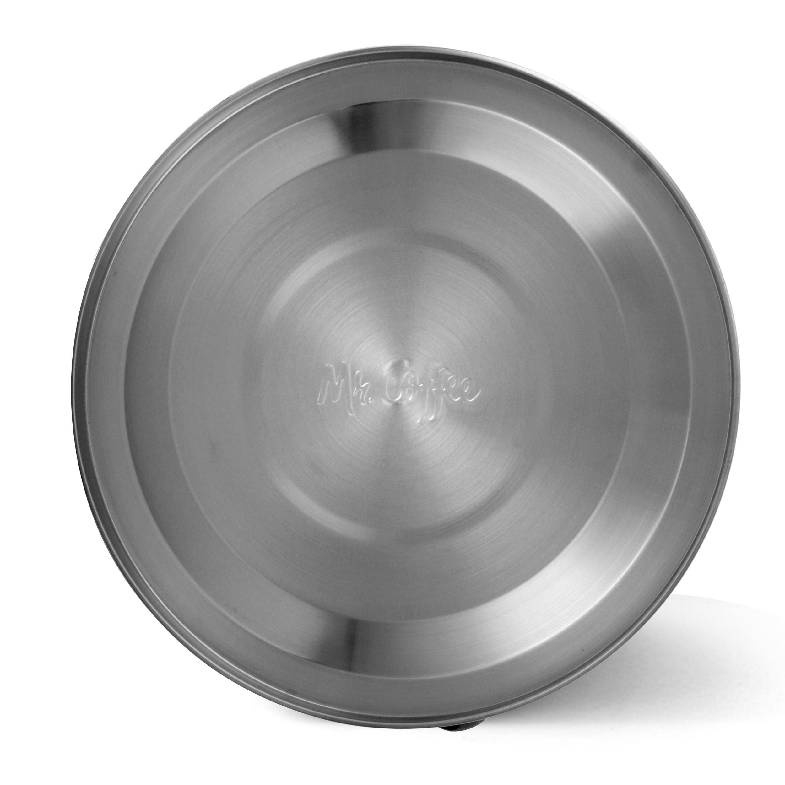 Alt View 3. Mr. Coffee - Mr. Coffee Claredale 2.2 Quart Brushed Stainless Steel Whistling Tea Kettle with Nylon Handle - Silver.