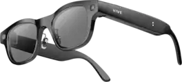 HTC - VIVE Eagle™ AI Glasses – Square (Wayfarer), Sunglass Lens - Black