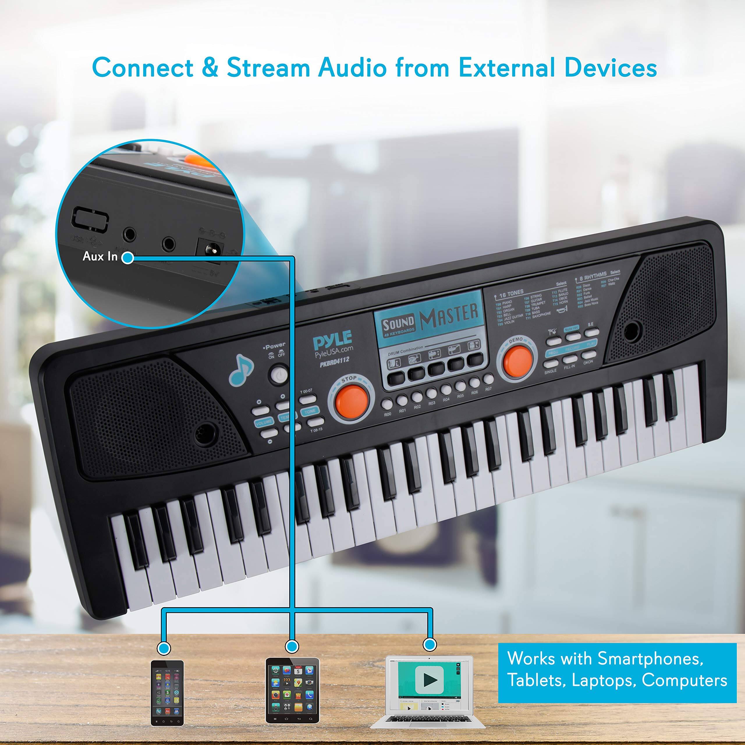 Connect & Stream Audio from External Devices

Aux In

Works with Smartphones, Tablets, Laptops, Computers
