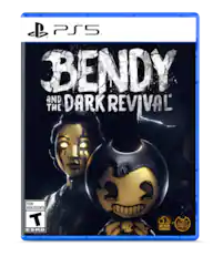 PS5 - Bendy and the Dark Revival, a teen-rated video game by Silver Lining Studios, featuring Joey Drew Studios Africa.
