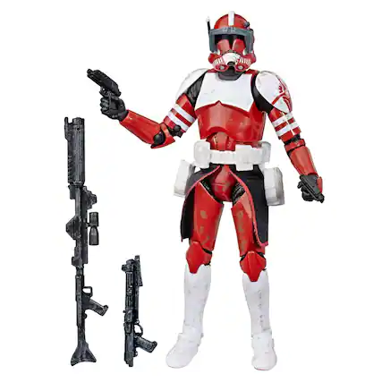 Front. Hasbro - Star Wars Black Series 6 Inch Action Figure | Clone Commander Fox - Multi-Colored.