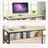 Spacious Desktop Accommodates Many Items
Open Storage Shelf Expands Storage Space
