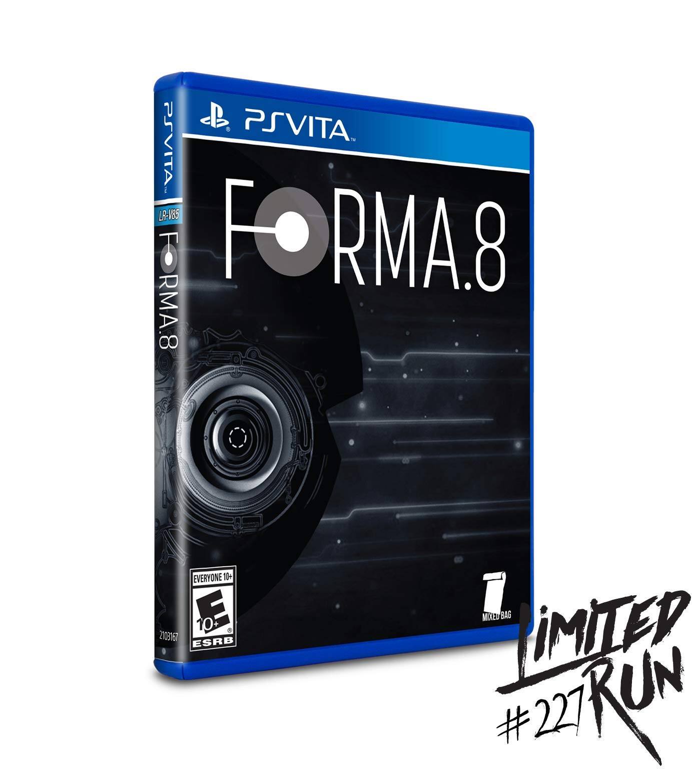 PSVITA  
FORMA.8  
LP-1885  

EVERYONE 10+  
ESRB  

MIXED BAG  
LIMITED RUN #227  

2103167
