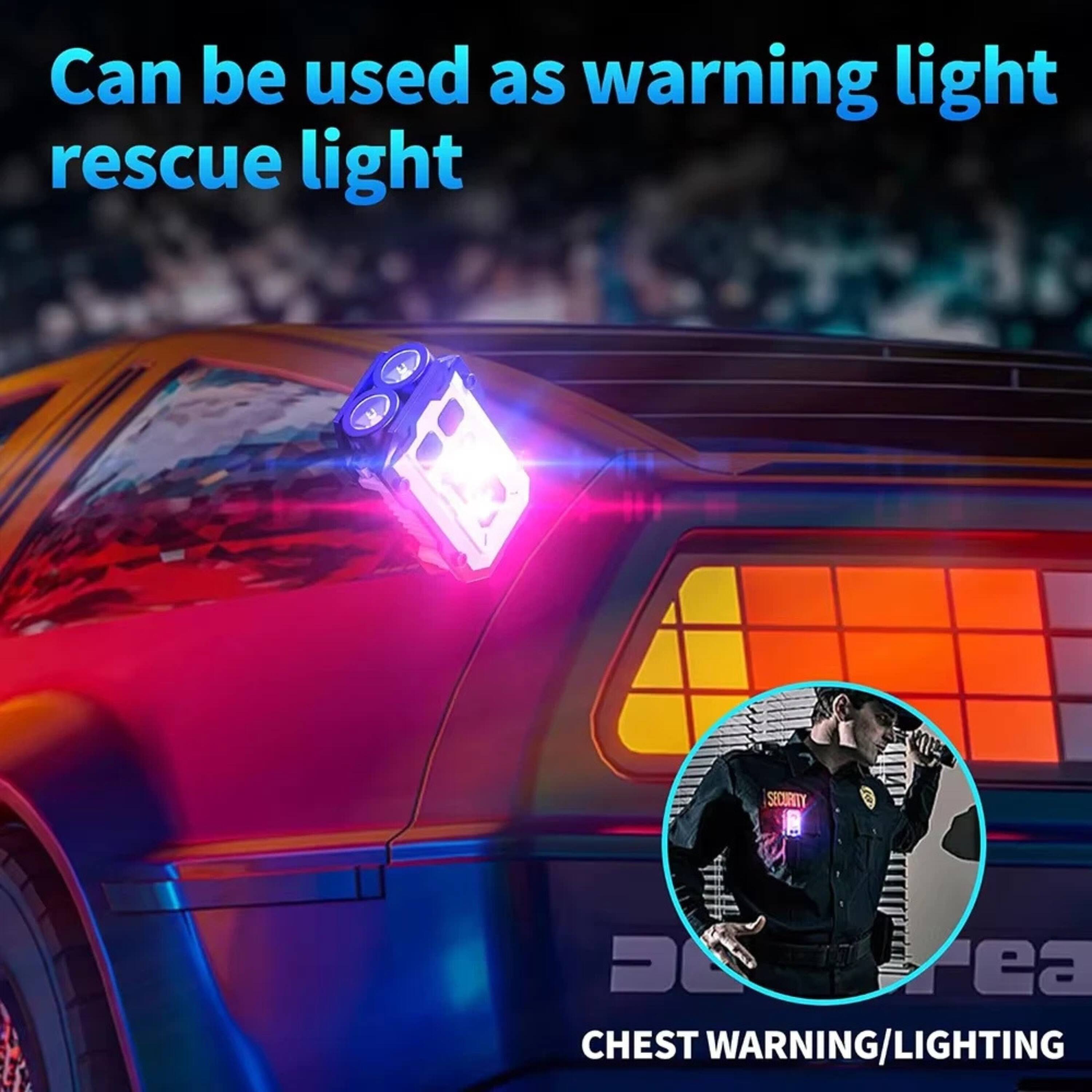 Can be used as warning light rescue light  
SECURITY  
CHEST WARNING/LIGHTING