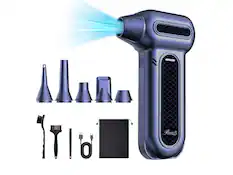 Front. Rosewill - Rosewill Cordless Air Duster - 130k RPM, Turbo Mode, 4-Gear Blower with Charging, Inflation & Suction.