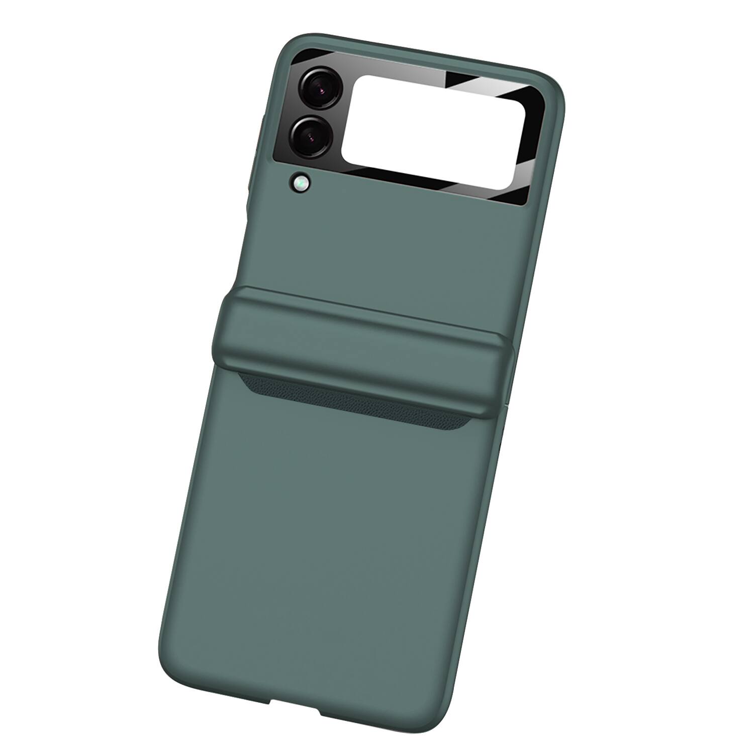Alt View 17. SaharaCase - Full Body Case for Samsung Galaxy Z Flip4 - Forest Green.