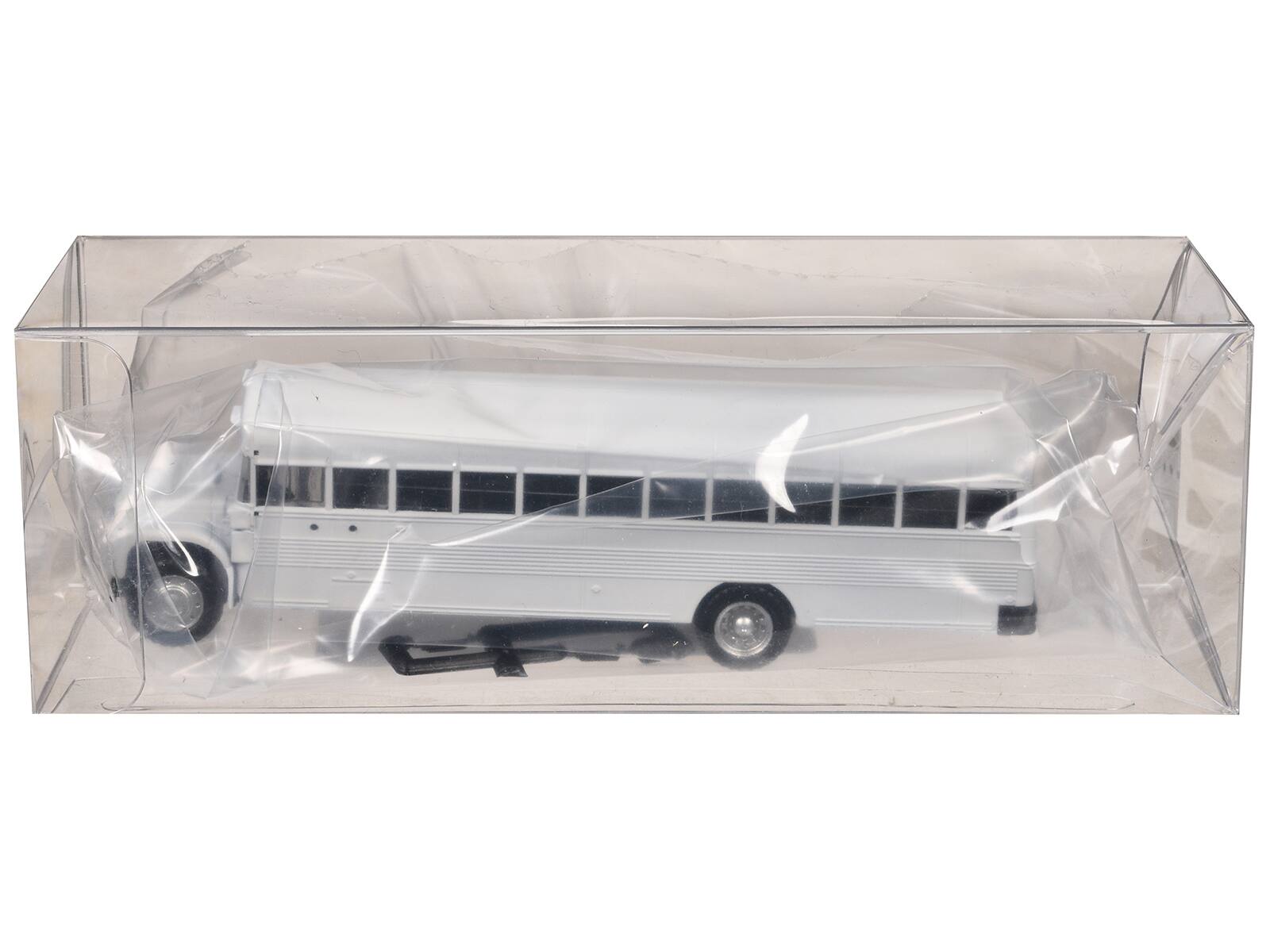 Alt View 2. Promotex - School Bus White 1/87 HO Plastic Model by Promotex.