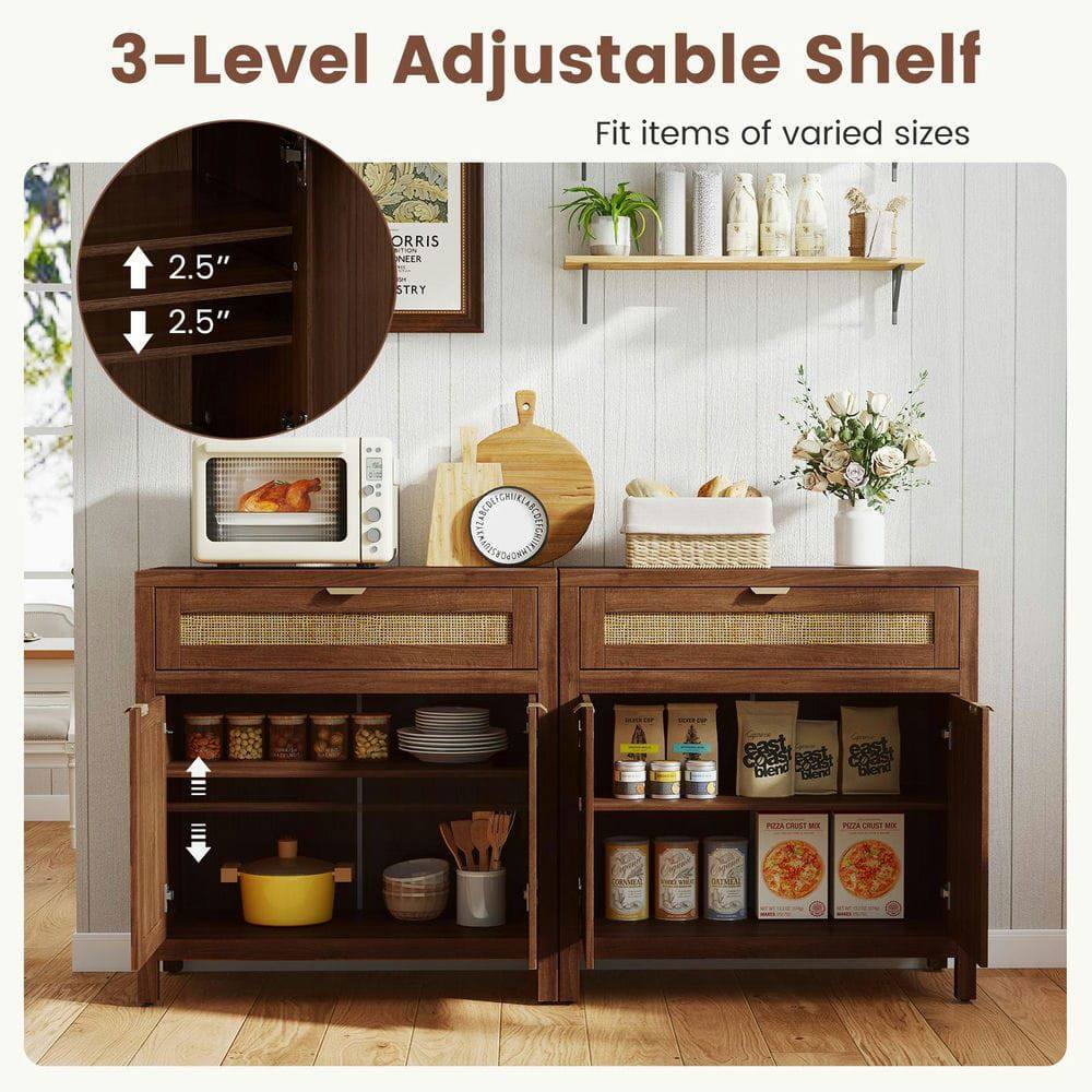 3-Level Adjustable Shelf  
Fit items of varied sizes  
2.5"  
2.5"