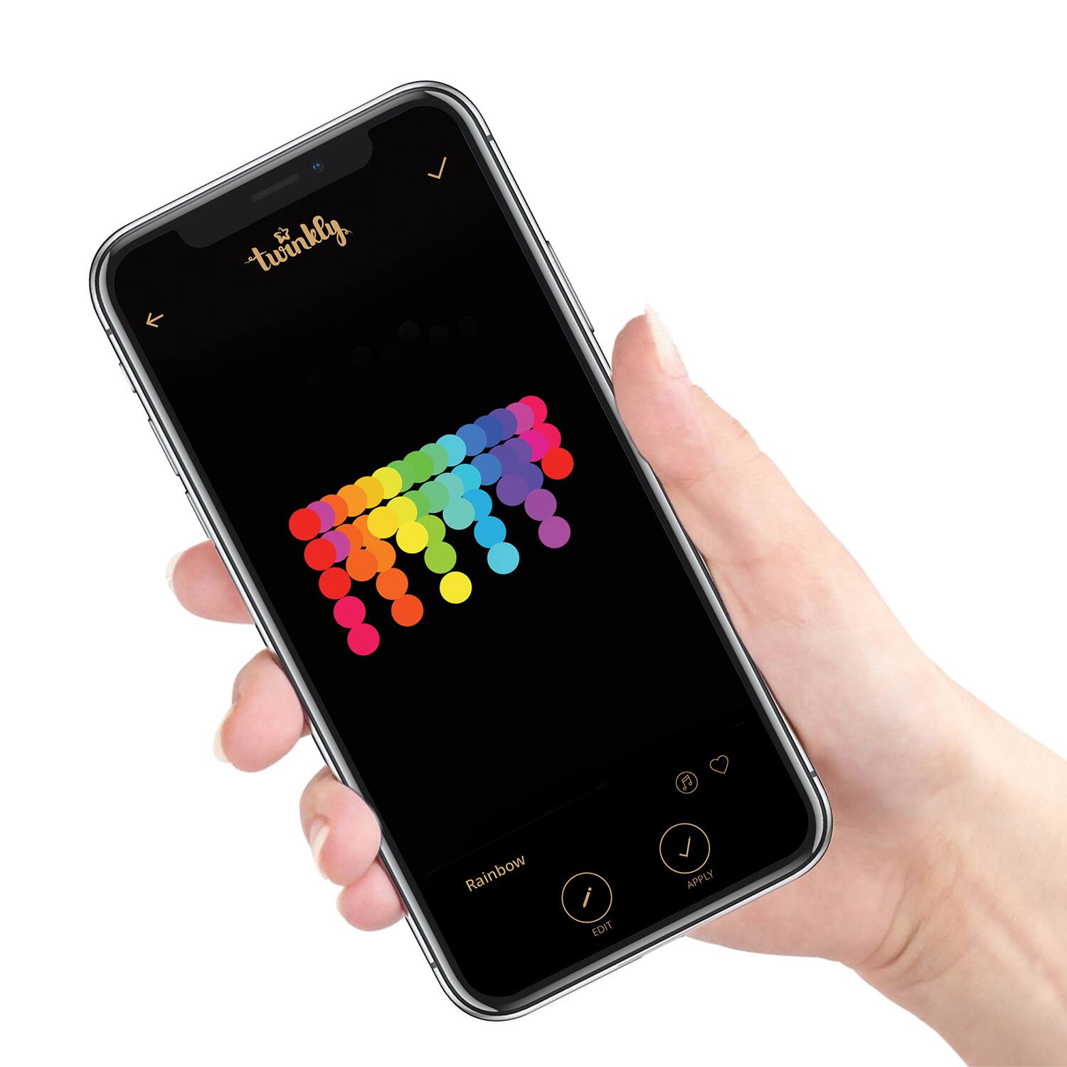 Twinkly  
Rainbow  
EDIT  
APPLY