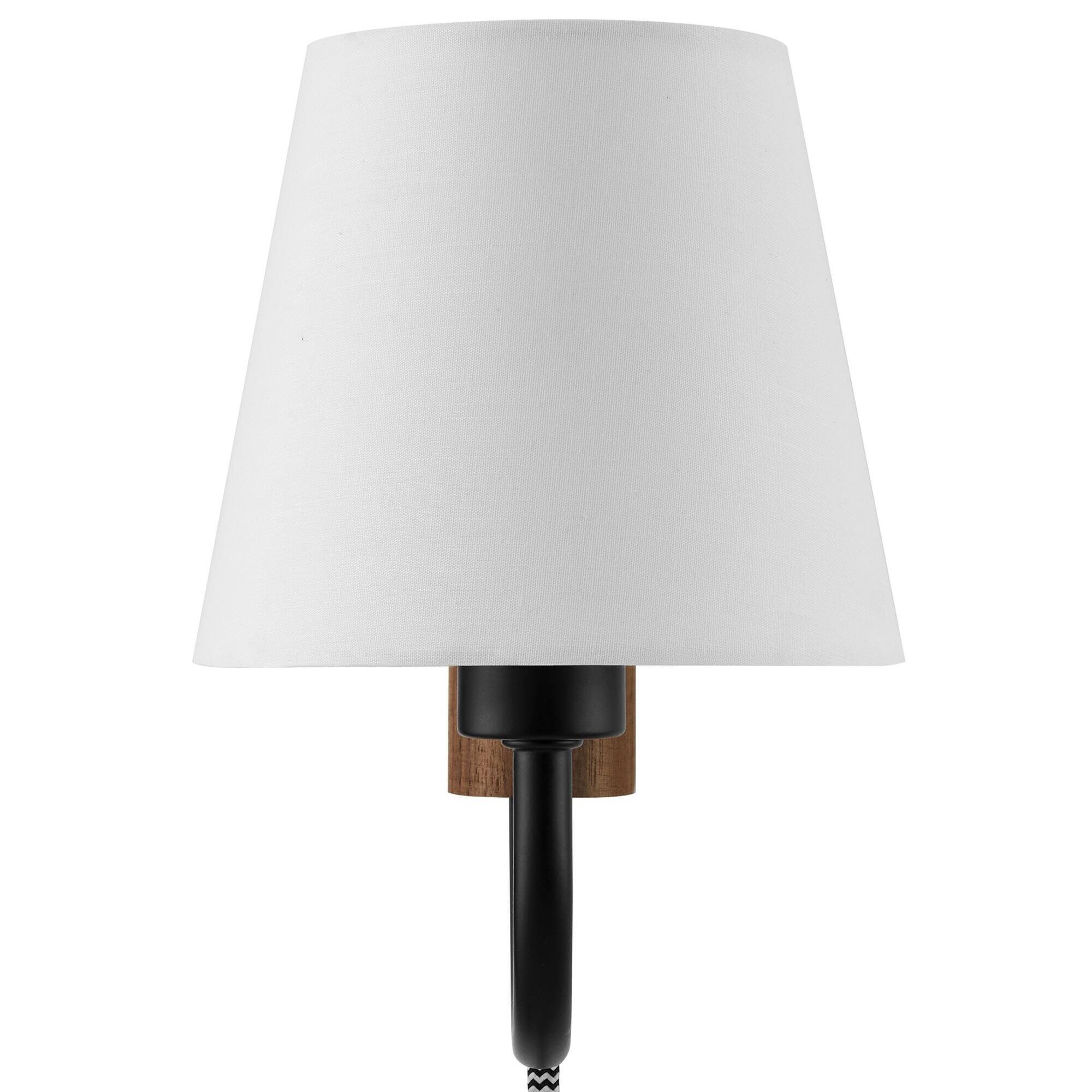 Alt View 4. Modway - Sunlit Swivel Wall Sconce by Modway - Walnut Black.