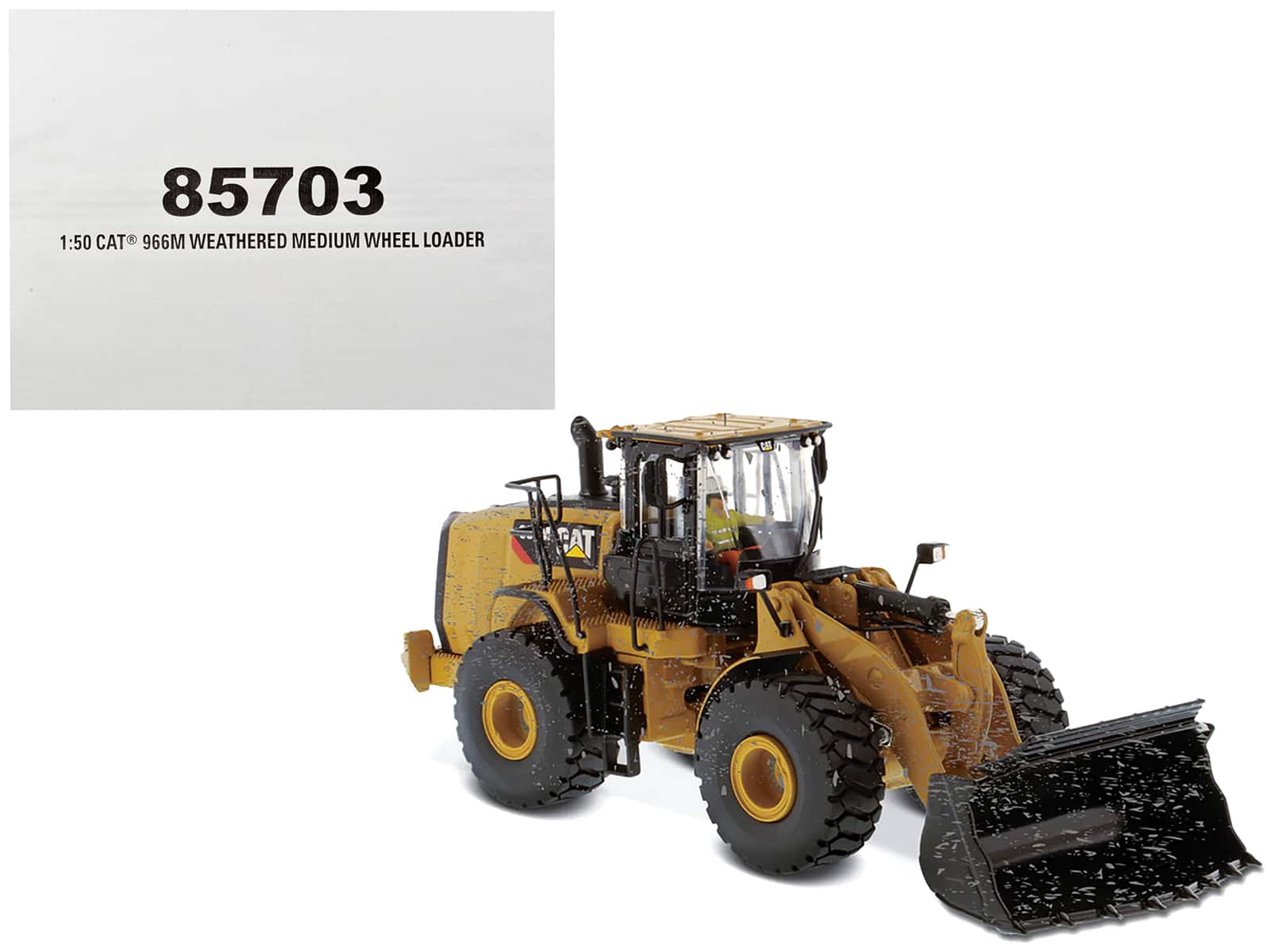 "CAT Caterpillar 966M Wheel Loader with Operator (Dirty Version) ""Weathered"" Series 1/50 Diecast Model by Diecast Masters" price history on PriceWatchPro