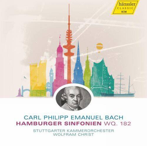 CARL PHILIPP EMANUEL BACH  
HAMBURGER SINFONIEN WQ. 182  
STUTTGARTER KAMMERORCHESTER  
WOLFRAM CHRIST