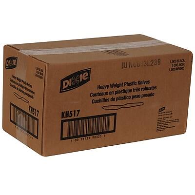 DIIe ER!  
KH517  
3L238  
1,000 BLACK  
JUN06131238  
1,000 NEGRO  
DIIe  
Heavy Weight Plastic Knives  
Couteaux en plastique très robustes  
Cuchillos de plástico peso pesado  
KH517  
90325  
1 00 78731