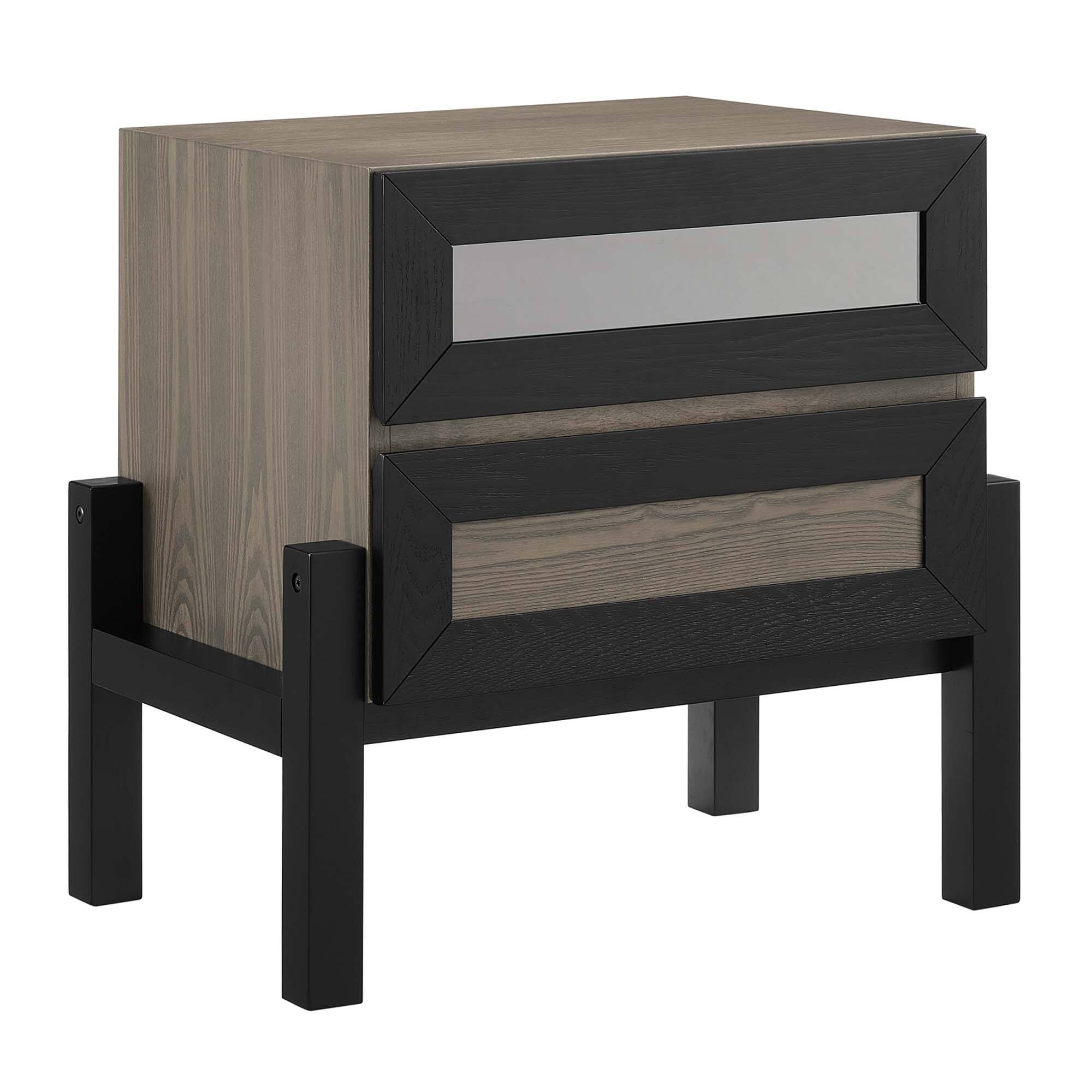 Angle. Modway - Merritt Nightstand by Modway - Oak.