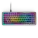 The text on the image is a description of the keys on a keyboard. The keys are grouped as follows:
1. Function keys (F1 to F12)
2. Numeric keys (0 to 9)
3. Alphanumeric keys (A to Z and a to f)
4. Punctuation and special keys (e.g., !, @, #, $)
5. Navigation keys (e.g., Home, End, Page Up, Page Down)
6. Modifier keys (e.g., Shift, Control, Alt, Function)
The image shows a close-up of a colorful keyboard with a rainbow-colored background, which highlights the various keys on the keyboard.