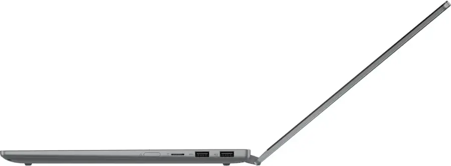 Alt View 18. Lenovo - IdeaPad 5x - Copilot+ PC - 2-in-1 14" (WUXGA) Touchscreen Laptops-  Snapdragon X Plus - 16GB - 512GB SSD - Luna Grey.