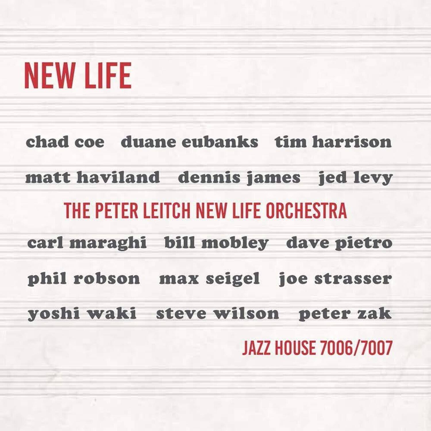 Peter Leitch - New Life   - COMPACT DISCS [CD]